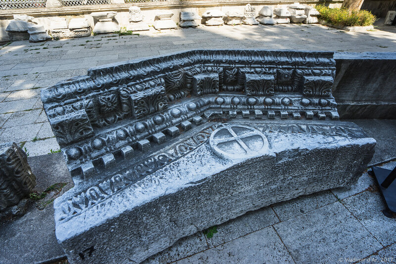 Фрагмент украшения базилики Феодосия