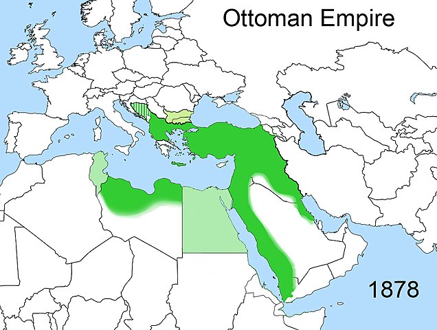 Османская 	империя в 1878 году