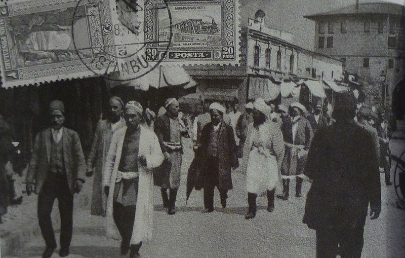 Мусульмане из СССР в Стамбуле. 1930 г.