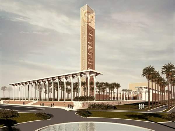 В Алжире завершается строительство крупной мечети — третьей по величине в мире