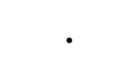 Это черная точка, да? Нет! На самом деле, это черная точка, окруженная множеством белых точек.