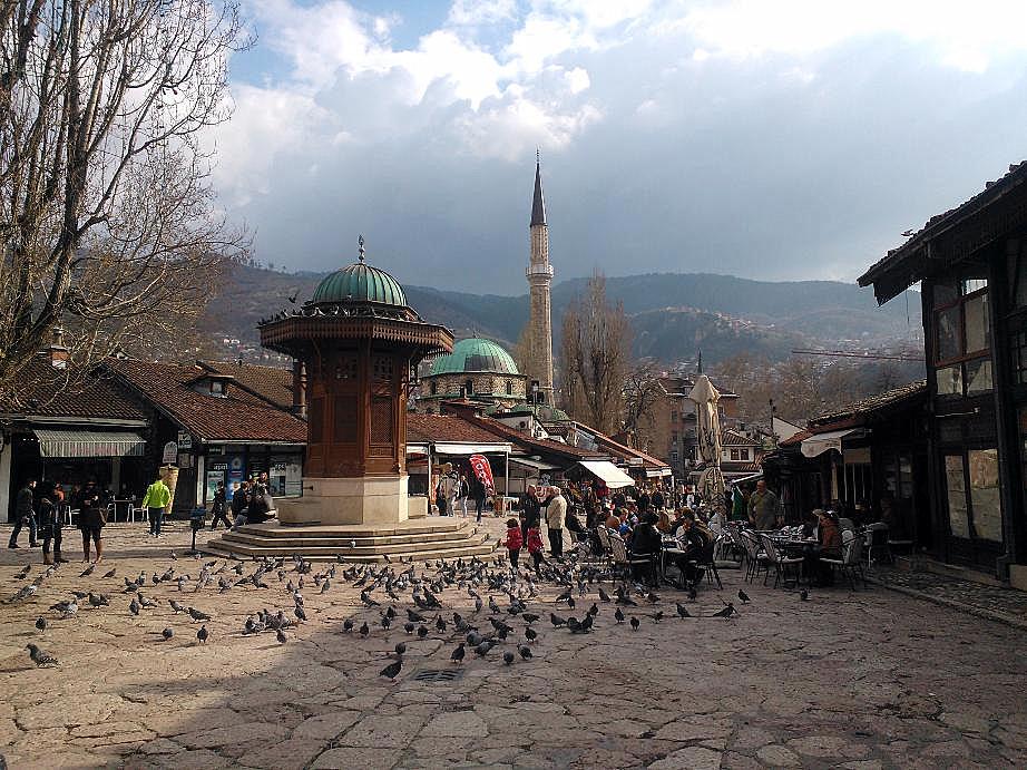 Фонтан Себиль, Башчаршия, старый город, Сараево