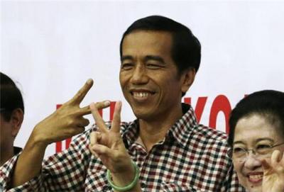 Портрет Джоко Видодо — нового президента Индонезии