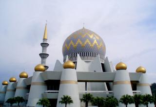 Мечеть штата Сабах, Кота-Кинабалу, Малайзия