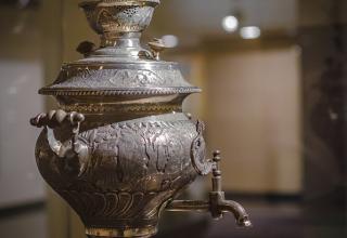 Набор из серебра для чайной церемонии (Турция или Россия, начало XX века)
