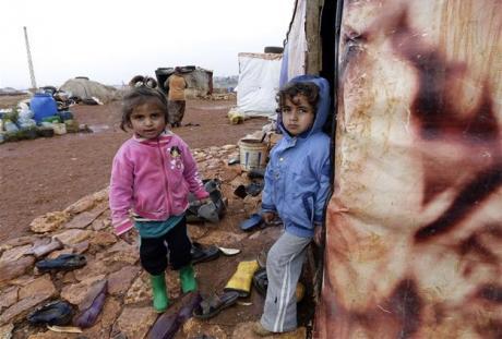 Сирийские беженцы в Ливане страдают от холода