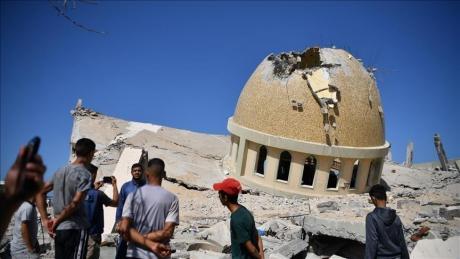 За месяц израильская армия разрушила 59 мечетей в Газе