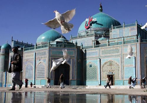 Непреходящая красота афганской Голубой мечети