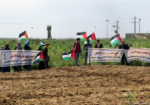 Израильтяне беспрепятственно продолжают экспроприацию палестинской земли