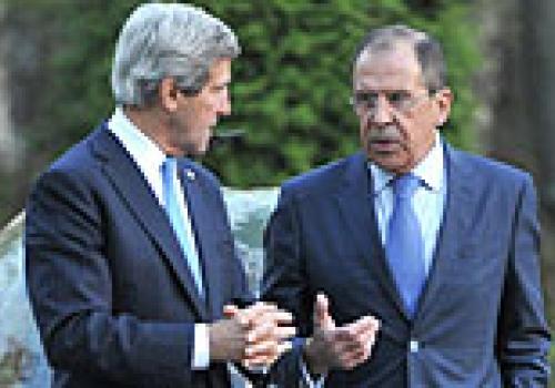 Дж.Керри и С.Лавров объявили о созыве международной конференции, целью которой станет окончание конфликта в Сирии