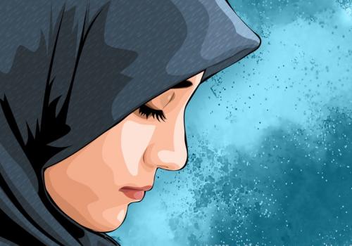 Хиджаб прячет кажущееся и обнажает существующее. Он прячет тело, чтобы обнажить ценности