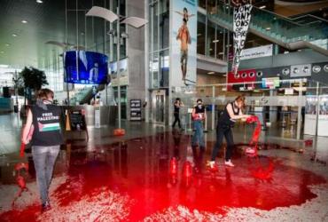 Бельгийский аэропорт залили «литрами крови» палестинцев