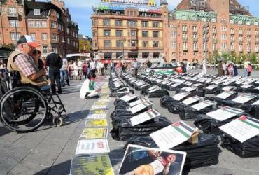 В Копенгагене – своя акция солидарности с Газой