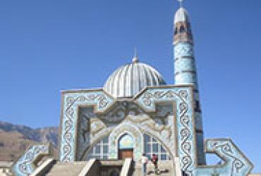 Мечеть в Нарынской области, Кыргыстан
