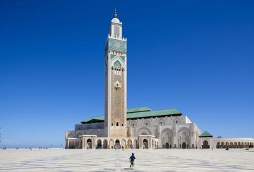 Минарет мечети короля Хасана II в Касабланке — дань инженерным достижениям XX века