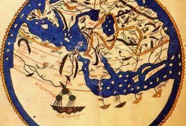 Планисфера Аль-Идриси считалась первой научной картой мира.
