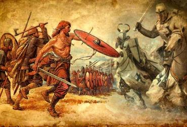 Битва пруссов с крестоносцами