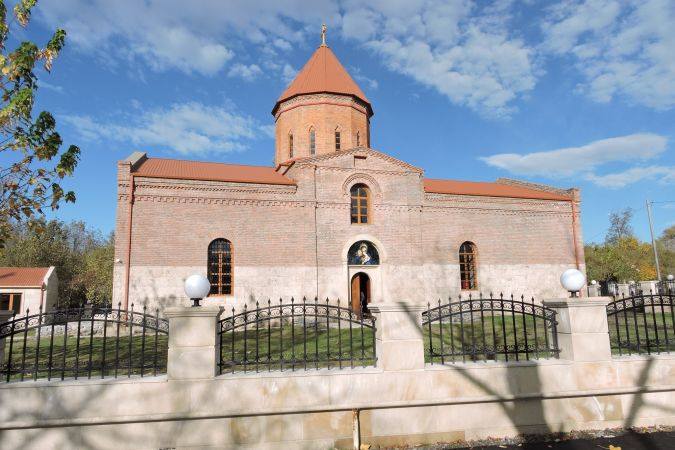 В период войны по инициативе Фонда Гейдара Алиева были завершены ремонтные работы в древней удинской церкви Кавказской Албании в поселке Нидж, и состоялось ее открытие