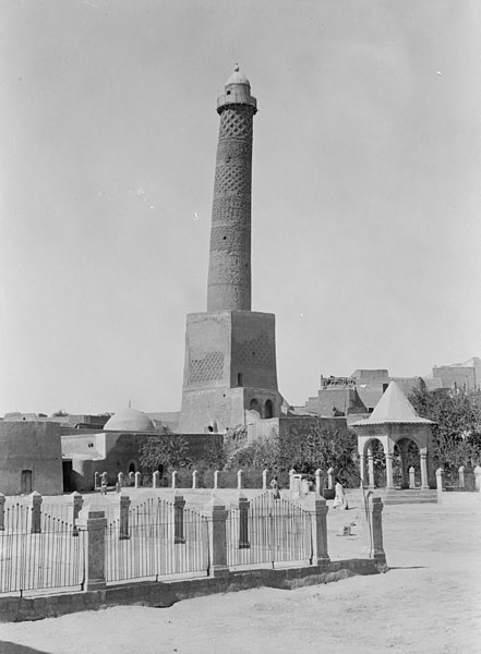 Минарет мечети в 1932 г.