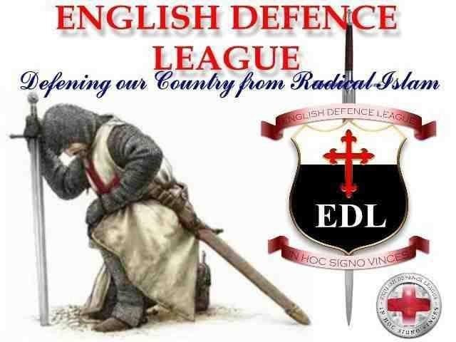 Агитационная картинка «Лиги английской обороны»