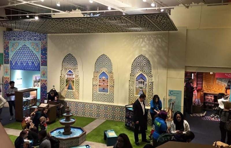 Детский музей Манхэттена, оформление экспозиции «Америка Занзибару. Мусульманские культуры близкие и далекие», проект MIIM Designs
