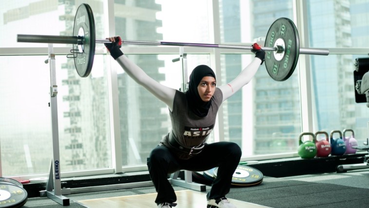  Амна Аль-Хаддад, тяжелая атлетика