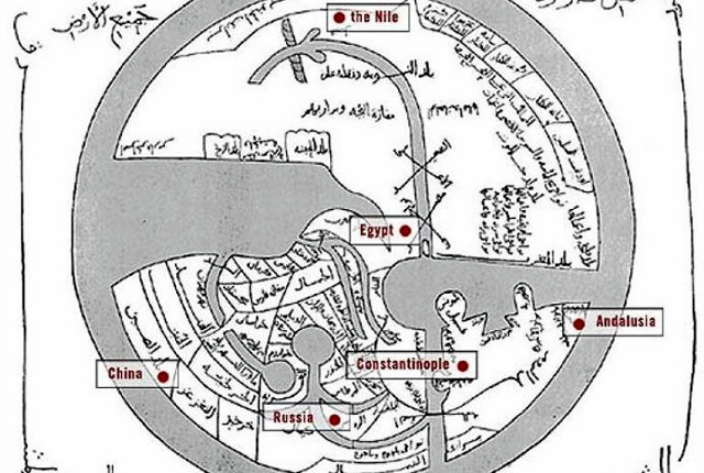 Карта Ибн Хаукаля, X в.