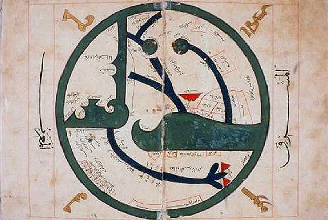 Карта аль-Балхи, IX в.