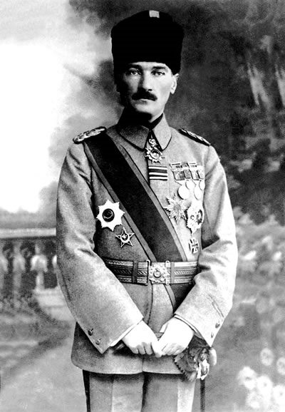  Мустафа Кемаль в 1918 году