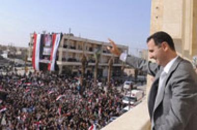 Оказавшись зажатым в угол, вместо того, чтобы сдаться, правительство президента Башара аль-Ассада перешло в наступление.