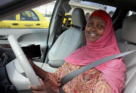 Мусульманка нашла себя в Америке за рулем такси
