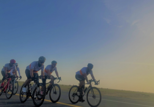 Группа велосипедистов из Великобритании отправилась в путь длиной 550 километров 