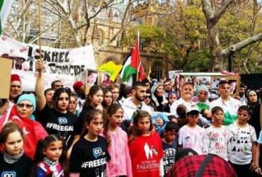 Австралийцы осудили геноцид в Газе
