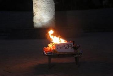 Еврейские активисты протестуют против гибели детей в Газе