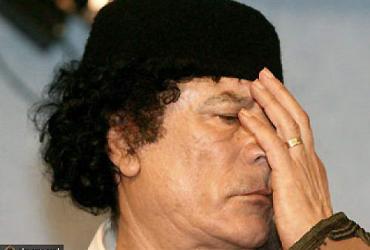 С первых же кадров можно было догадаться, что речь Муаммара Каддафи объект исследования психиатров