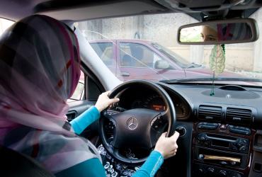 мусульманка за рулем